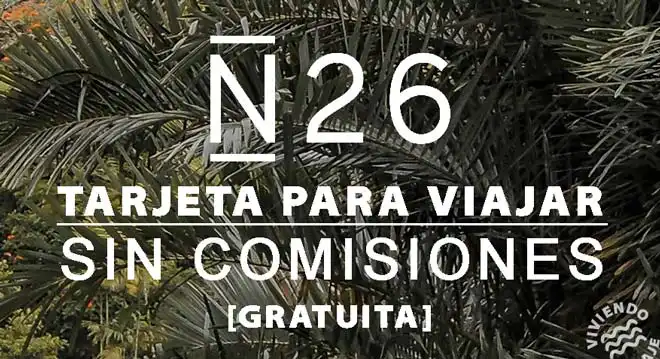 Tarjeta N26 sin comisiones