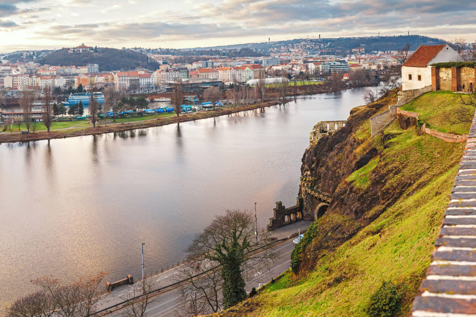 Vistas al río Moldava desde Vysehrad | Lugares que ver en Praga en 5 días
