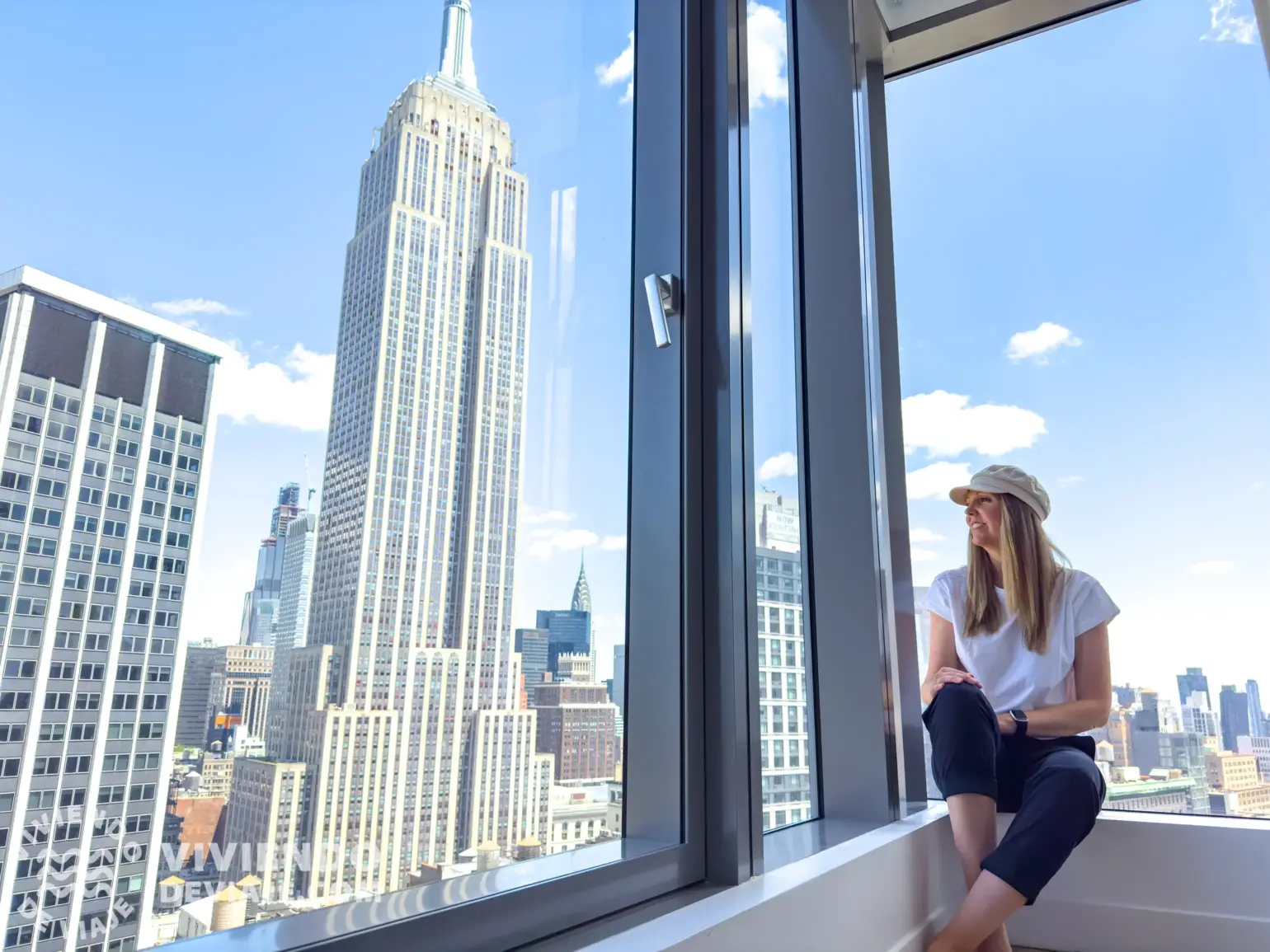 Vistas desde nuestra habitación del Virgin Hotel | Alojamiento recomendado en Nueva York