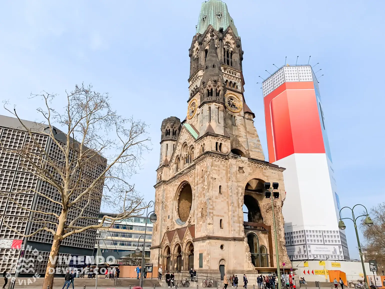 Iglesia Memorial Kaiser Wilhelm | Alojarse en Berlín en Ku´Damm