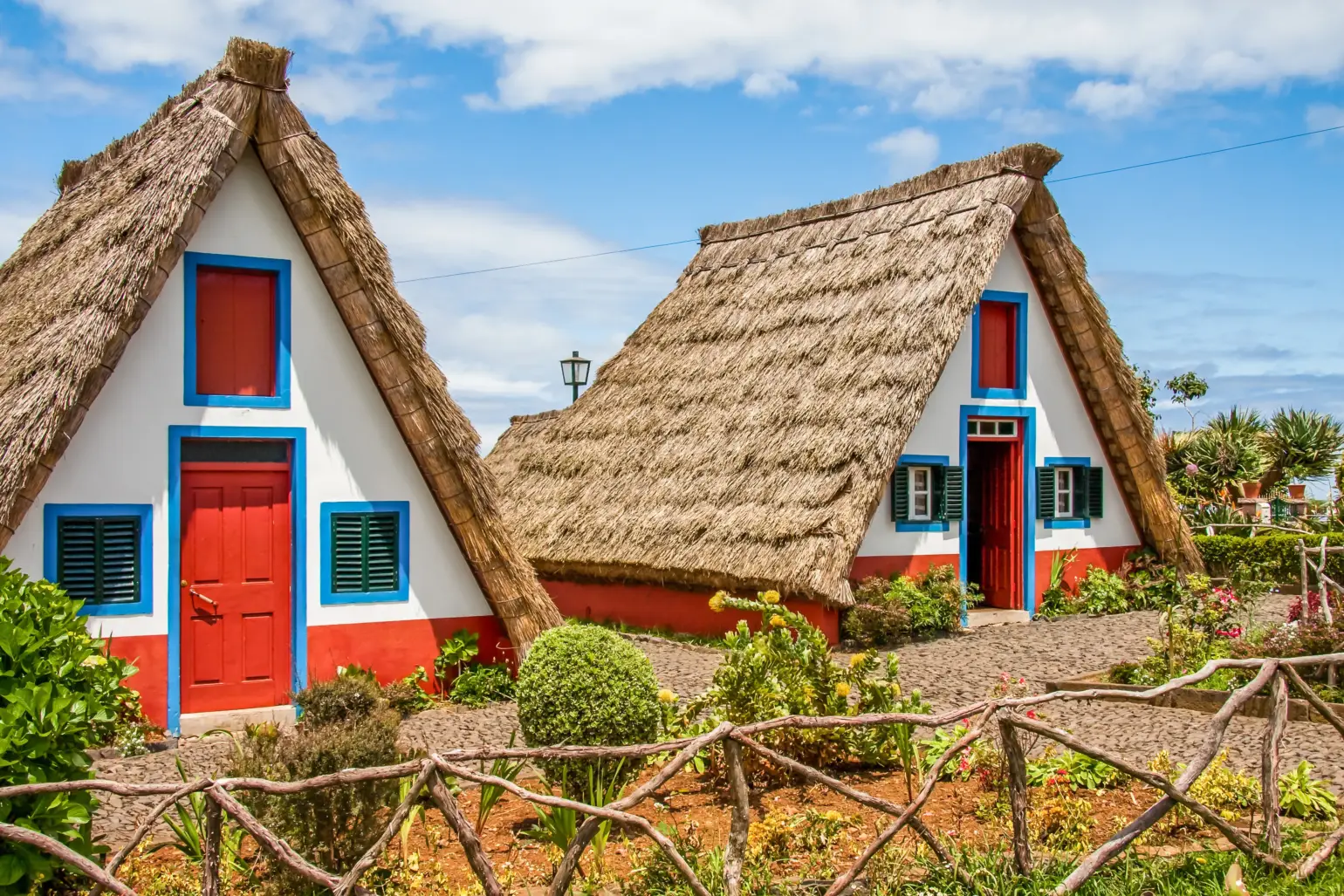 Casas típicas de Santana