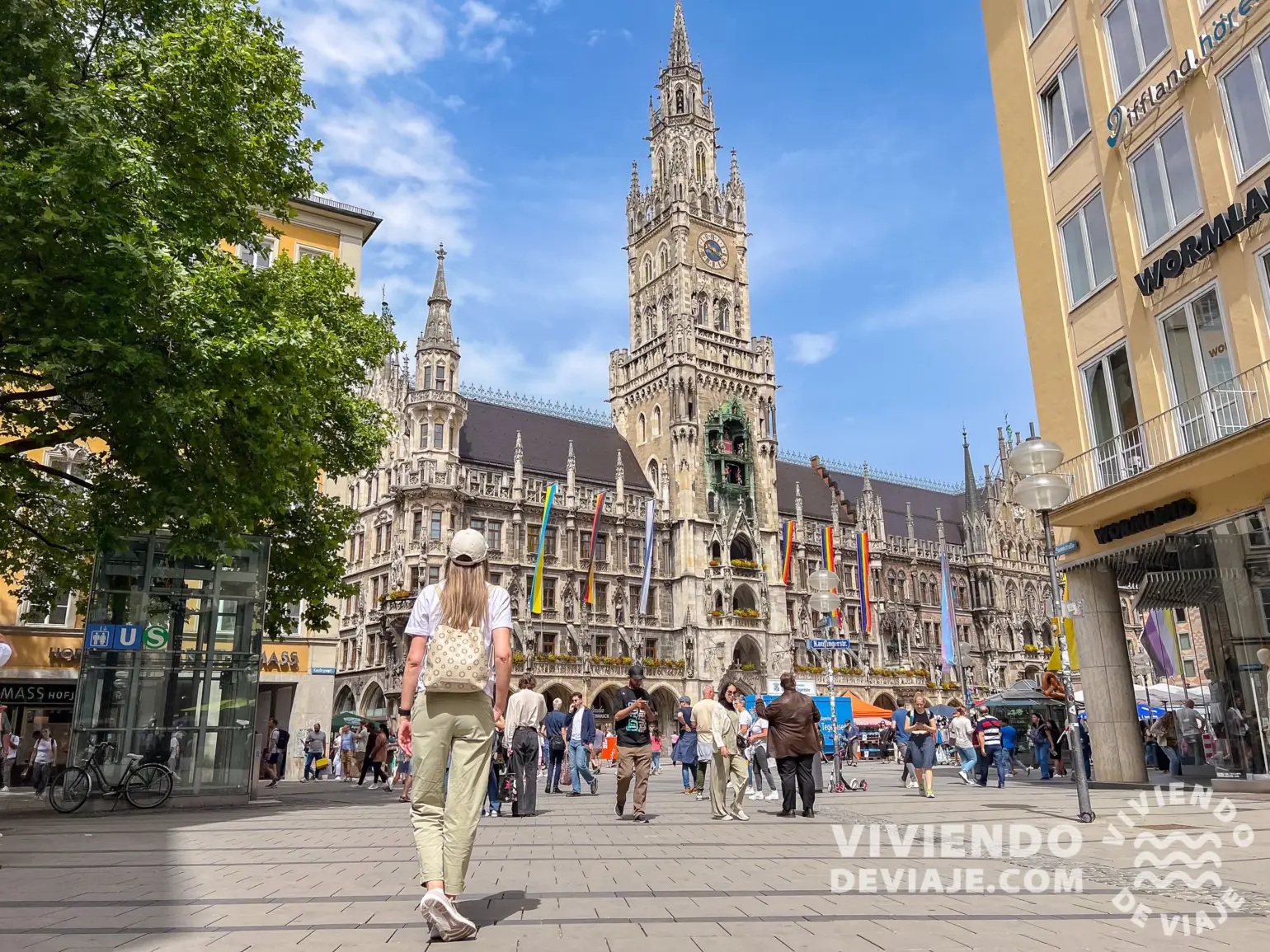 Neues Rathaus o Ayuntamiento Nuevo | Múnich en un día.