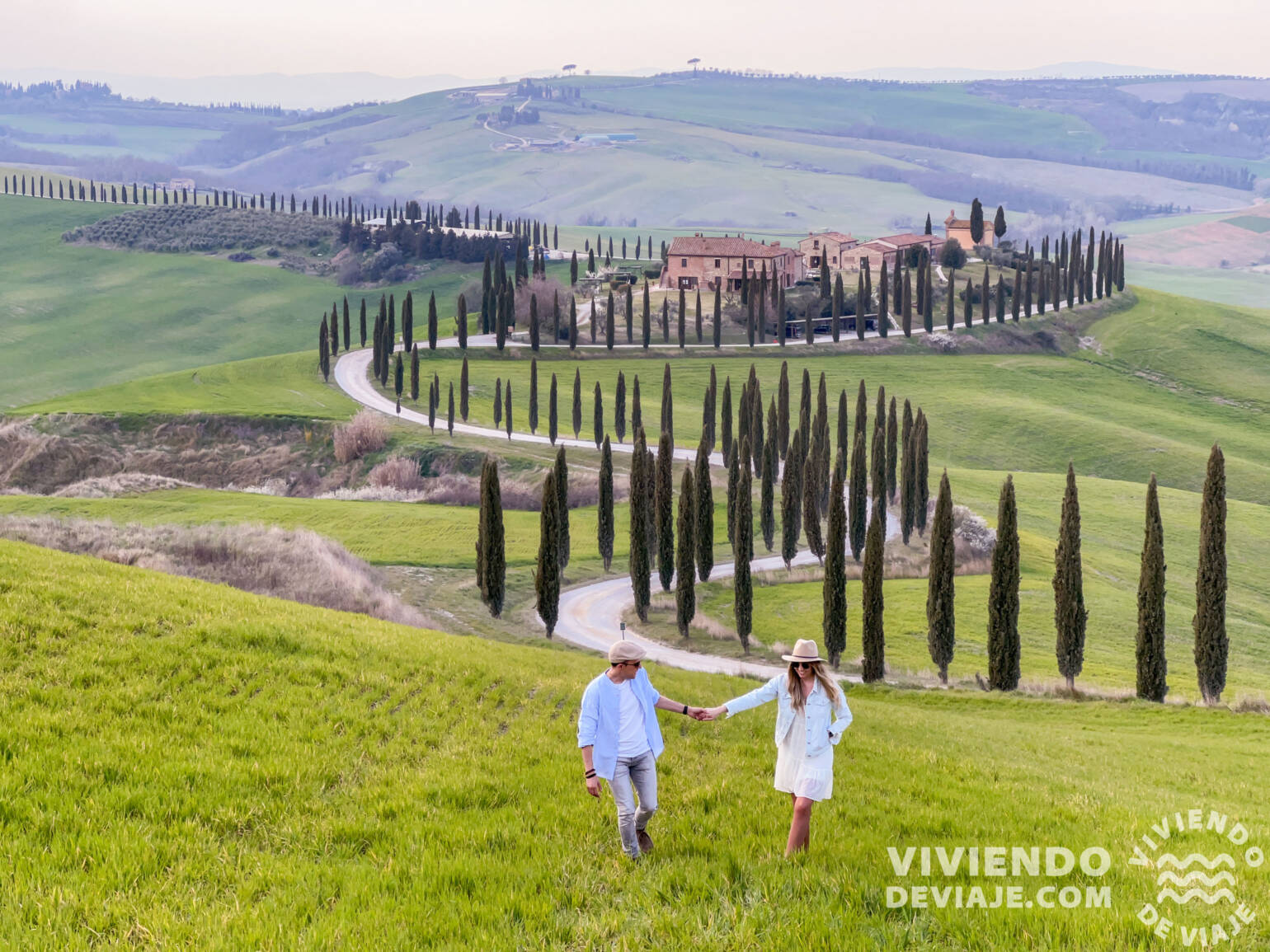 Atardecer en la Toscana