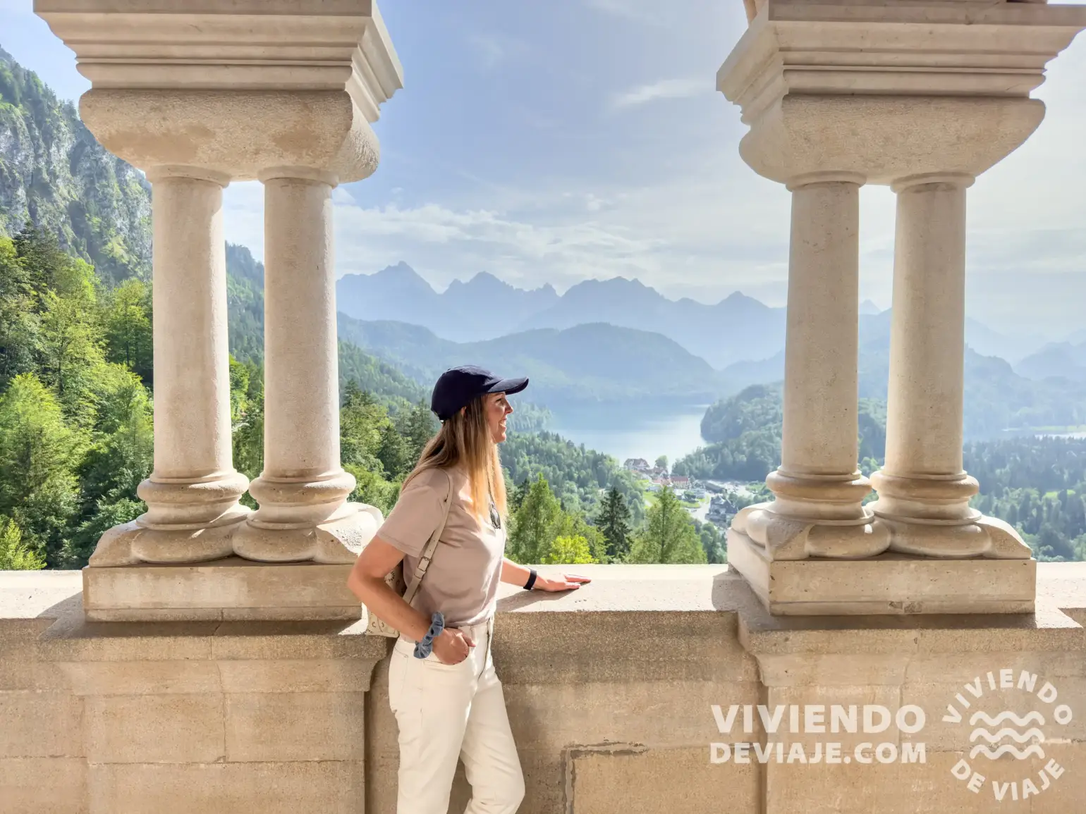 Vistas desde el Castillo de Neuschwanstein Múnich en 4 días