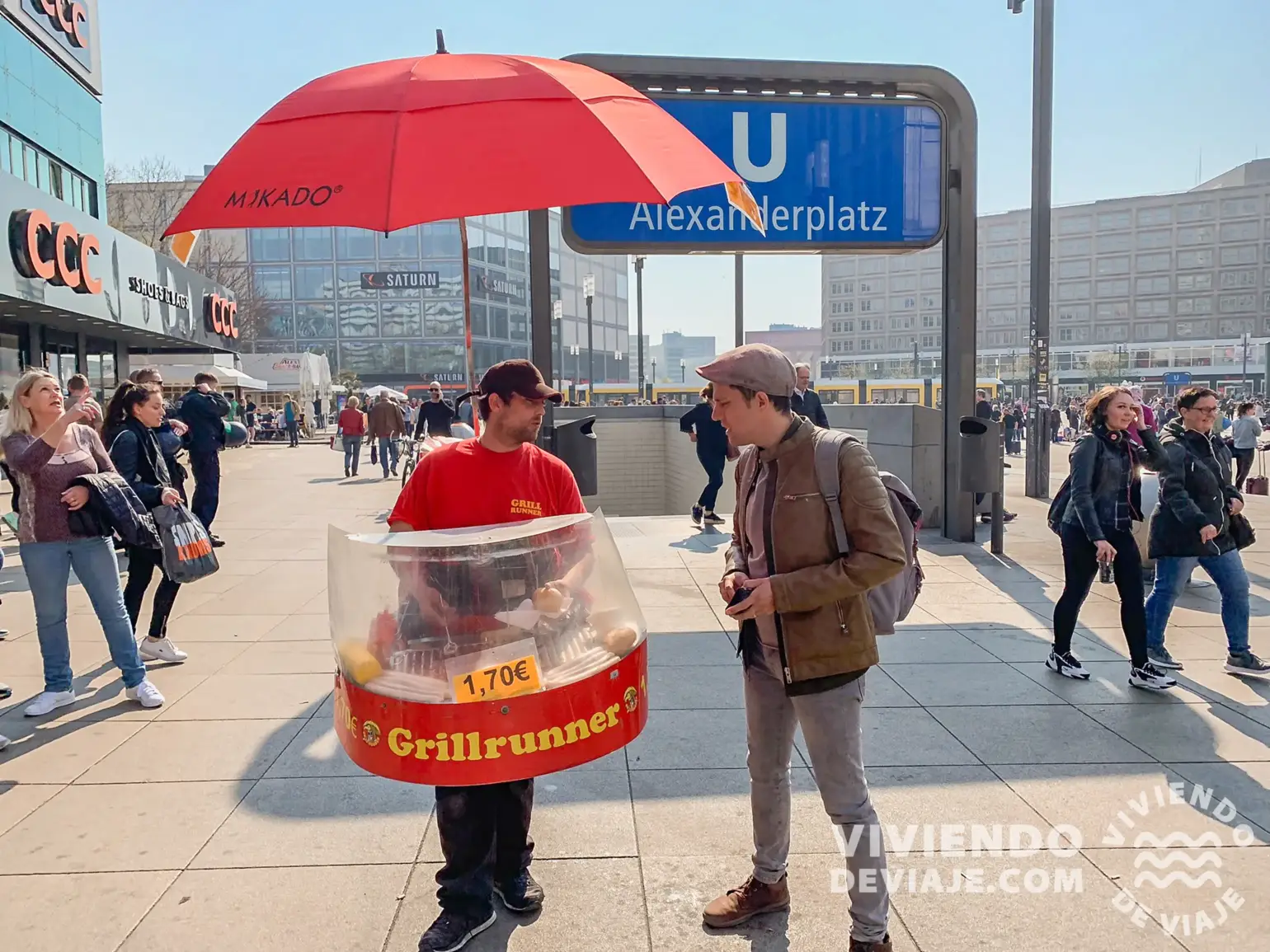Grillrunner en Alexanderplatz