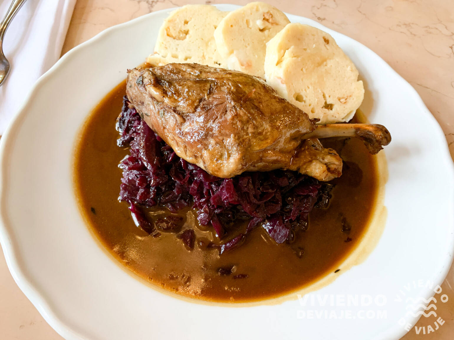 Pečená kachna | Comida típica de Praga