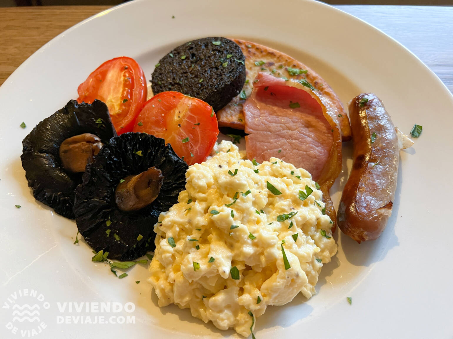 Desayuno escocés en Edimburgo
