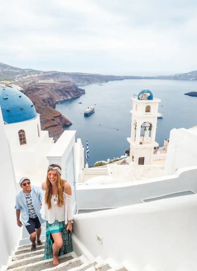 ALOJARSE EN SANTORINI