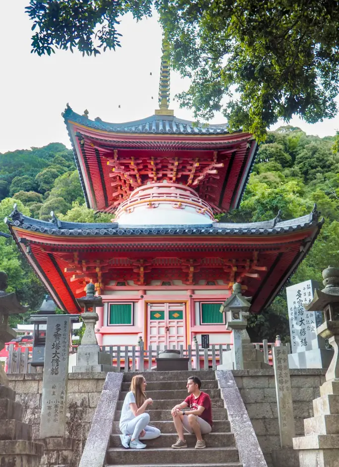 Dormir en un templo en Japón