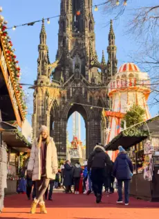 Edimburgo en Navidad