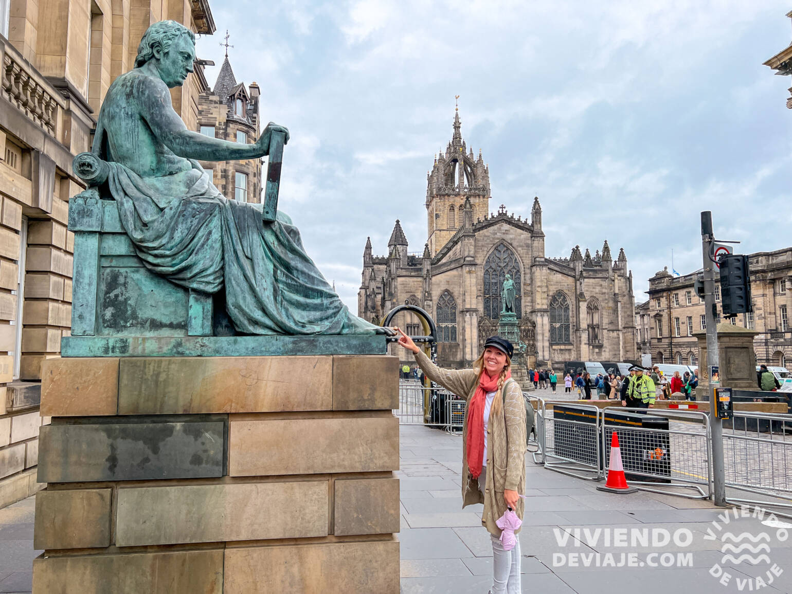 Estatua de David Hume