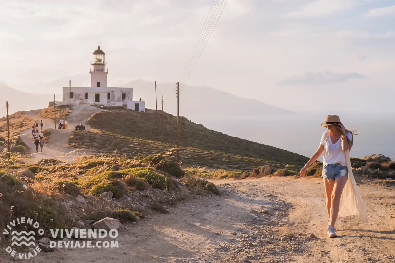 Faro de Armenistis en Mykonos