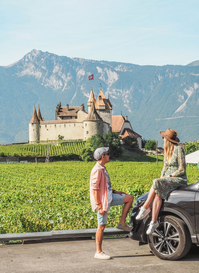 Gran Ruta de Suiza en coche
