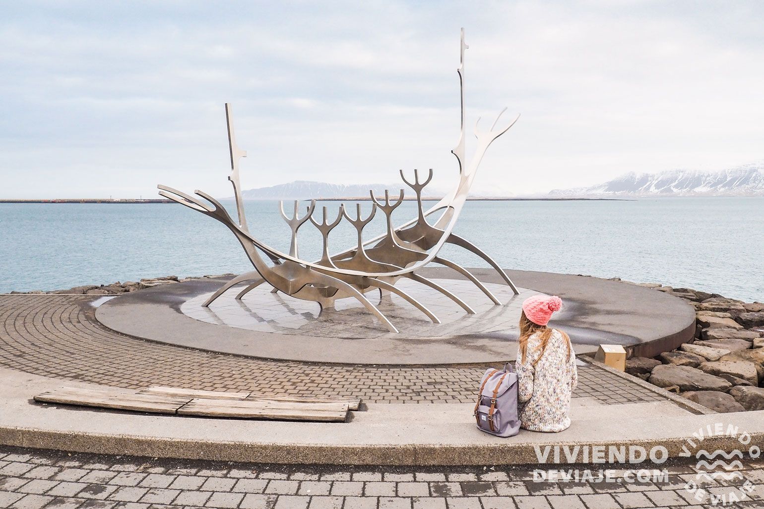 Último día de ruta por Islandia en 7 días | Escultura Sólfar o Viajero del Sol.