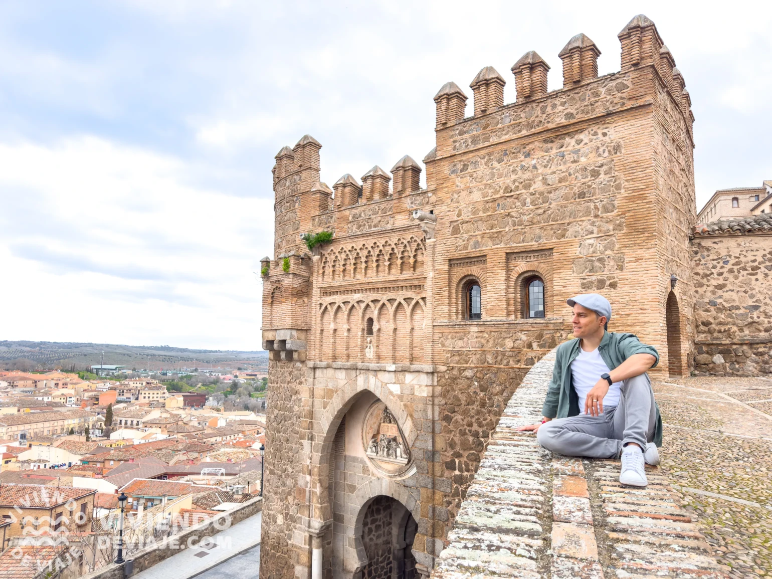 Vistas desde la Mezquita del Cristo de la Luz a la Puerta del Sol | Toledo