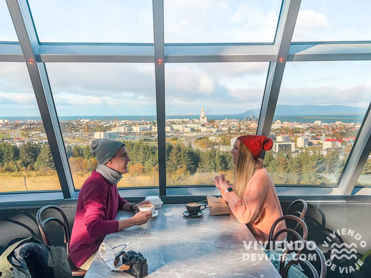 Cafetería del mirador Perlan | Reikiavik en un día