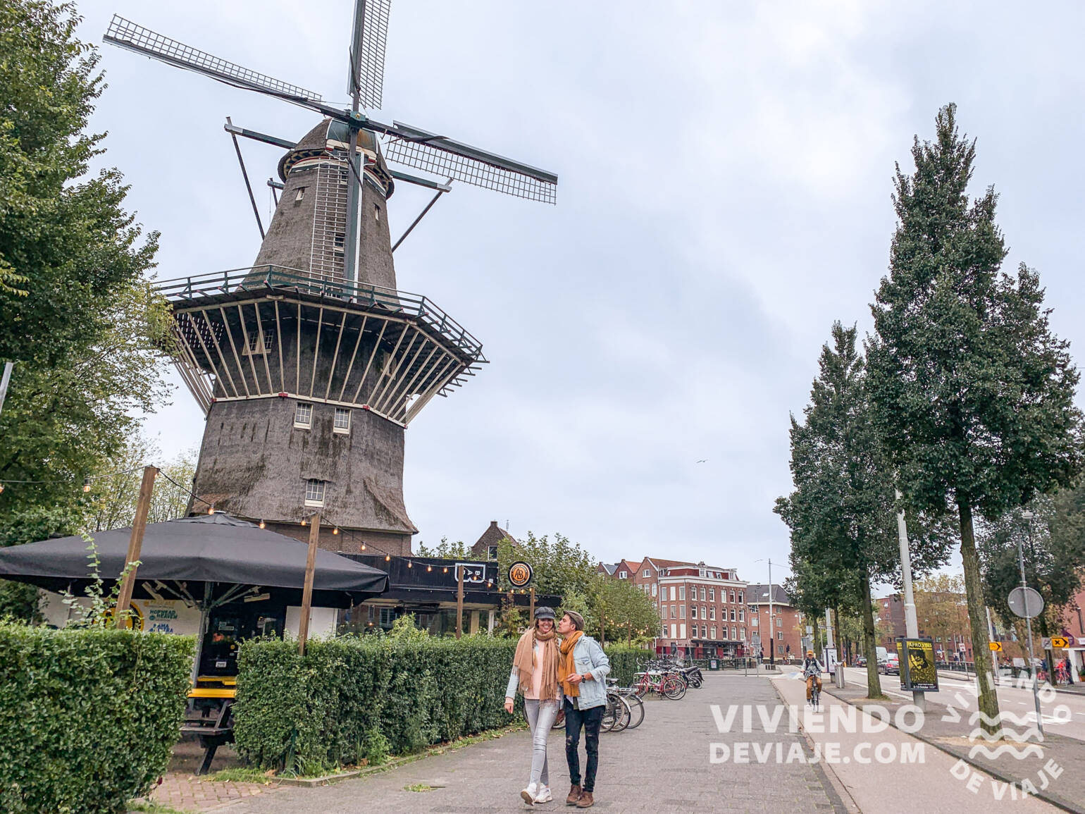 Molino de Gooyer | Lugares que ver en Ámsterdam en 4 días