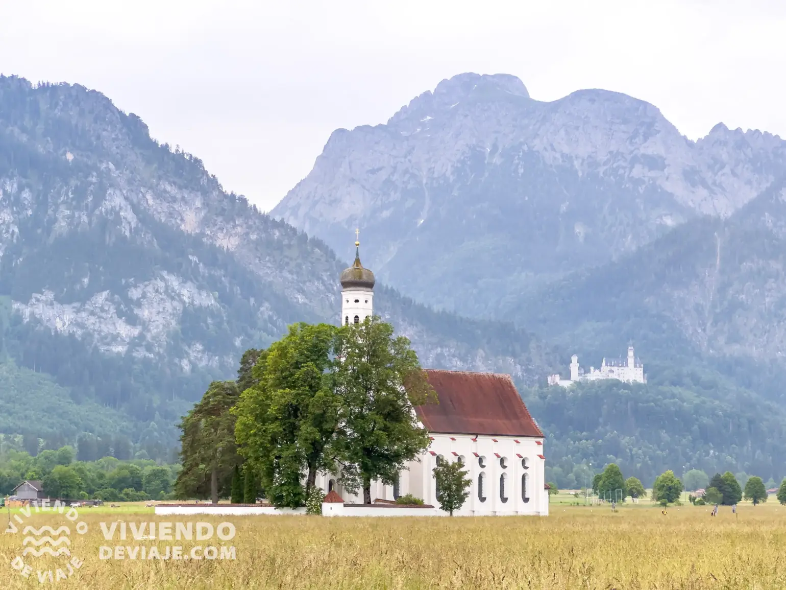 Paisajes en la Ruta Romántica de Alemania