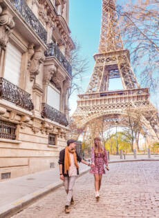París en 3 días, ruta diaria