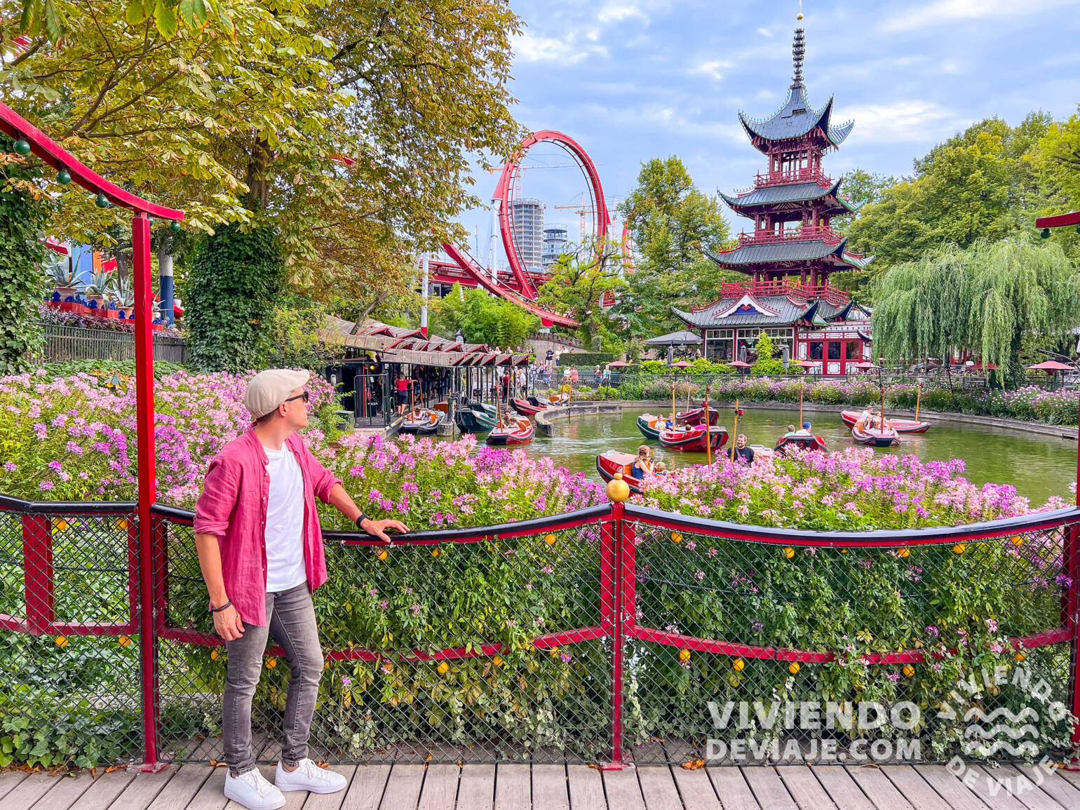 Parque Tivoli en Copenhague