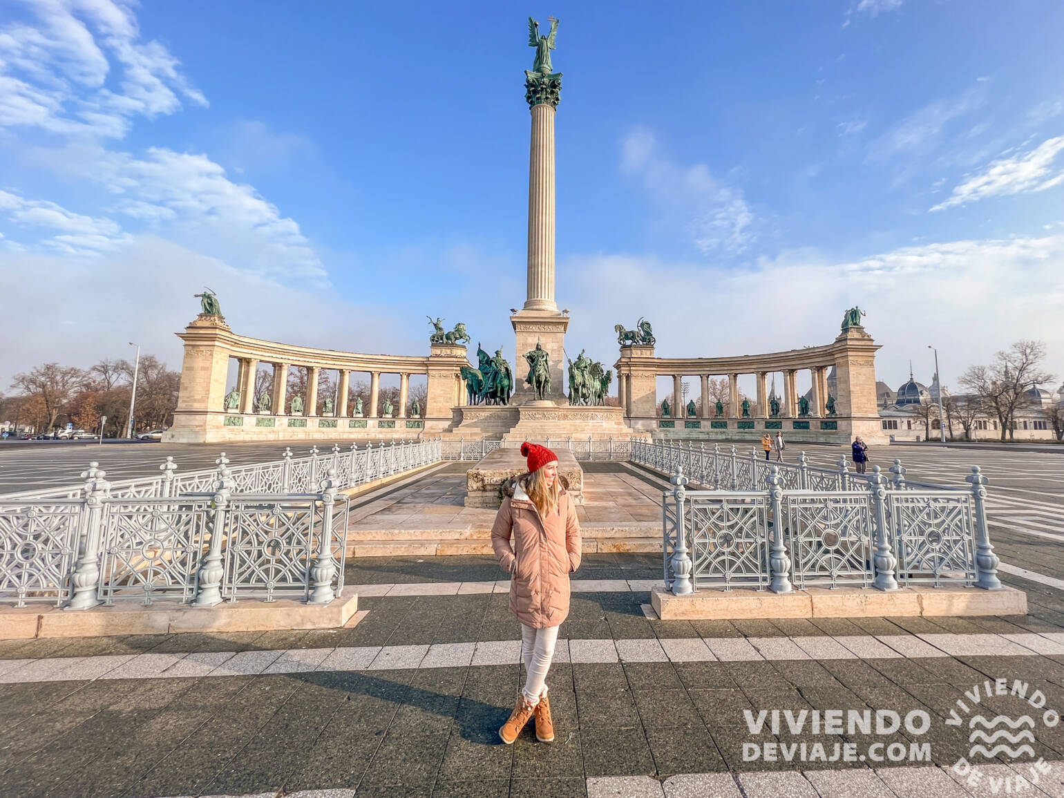 Plaza de los Héroes en Budapest