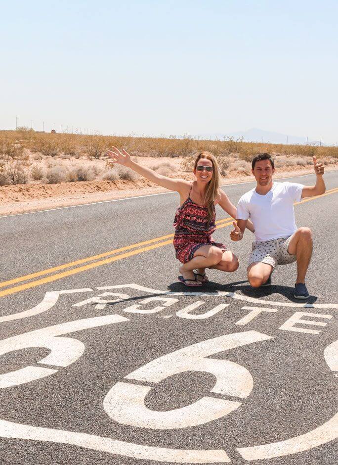 Ruta 66 de las Vegas a Santa Monica