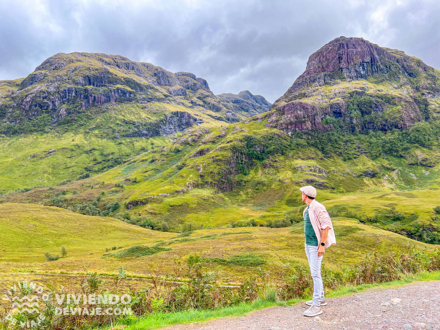 Paradas en la ruta por Escocia