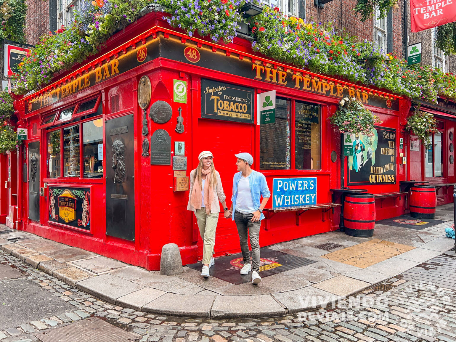 Alojarse en Dublín en Temple Bar