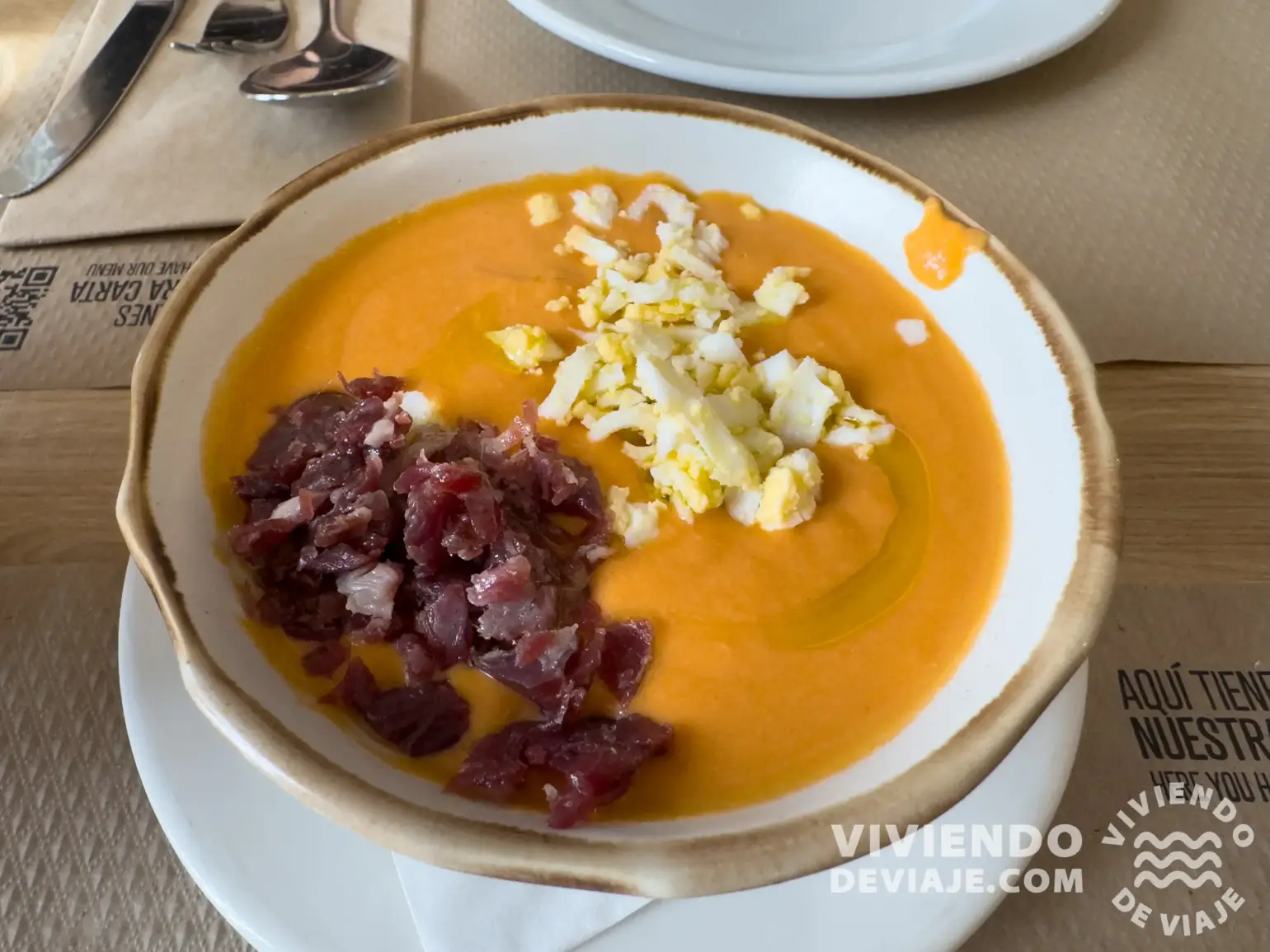 Salmorejo, comida típica de Córdoba