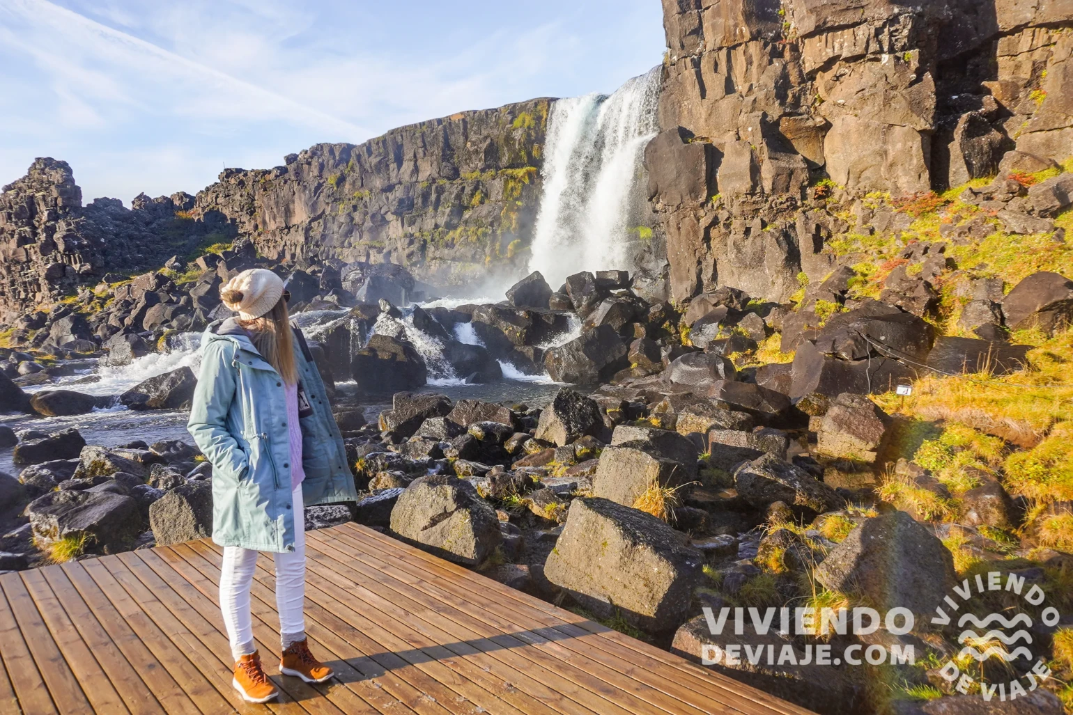 Cascada Öxarárfoss
