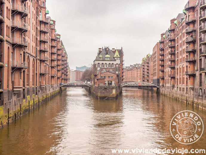 Barrio de Speicherstadt en Hamburgo