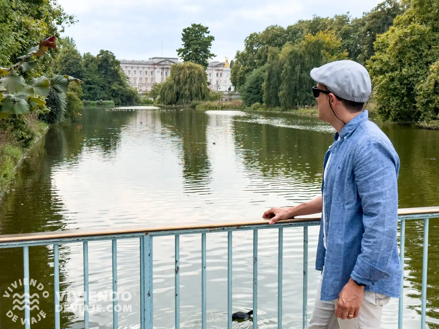 St James Park y el Palacio de Buckingham al fondo | Londres en 5 días