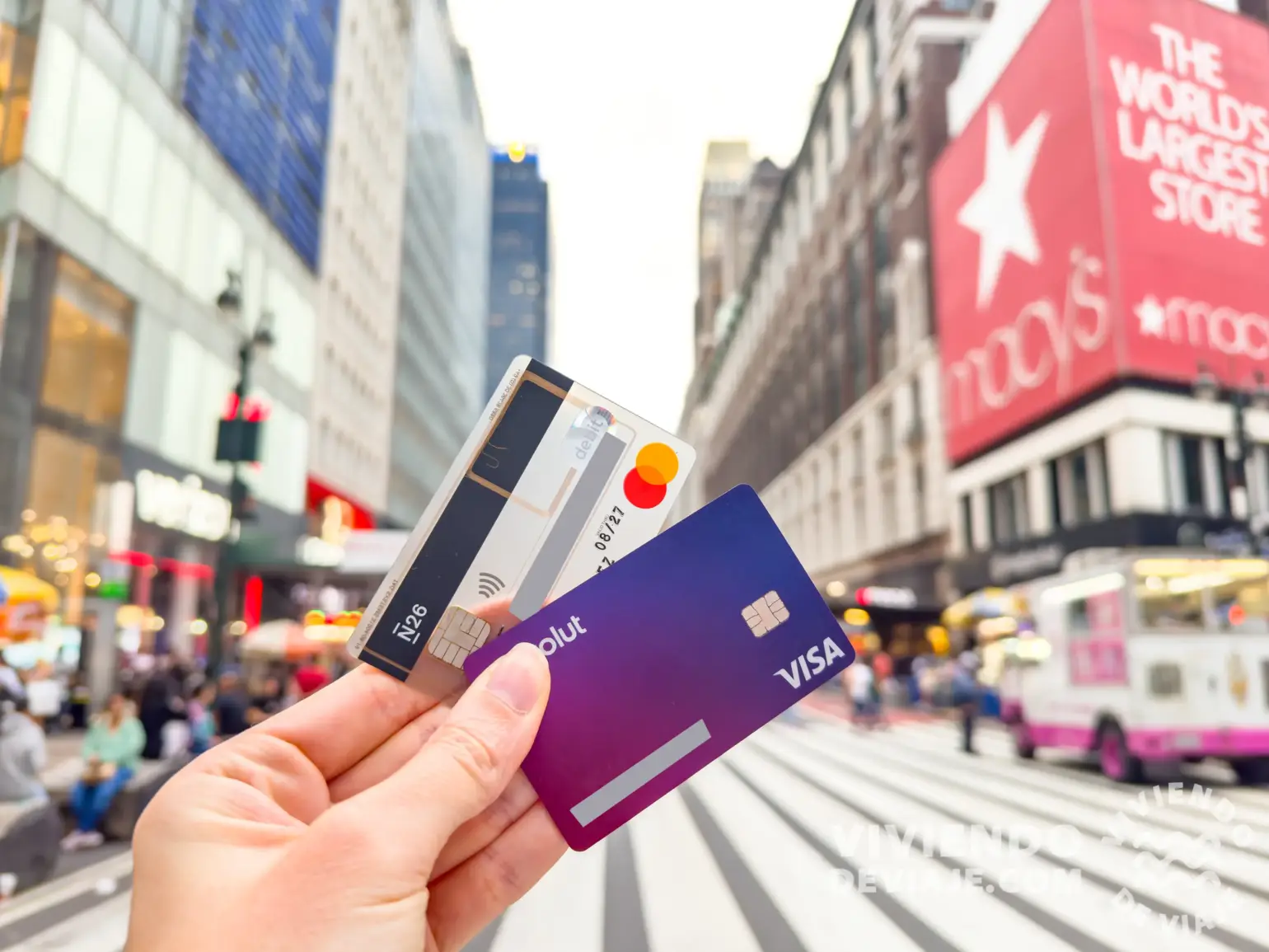 Tarjetas para viajar a Nueva York