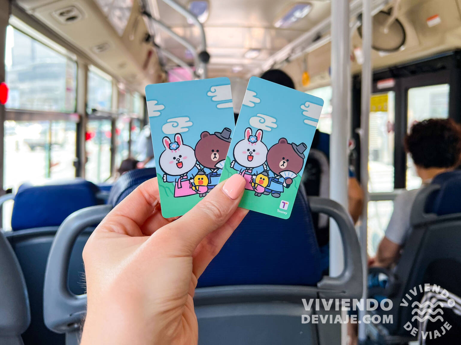 Tarjeta de transporte en Corea del Sur T-MONEY