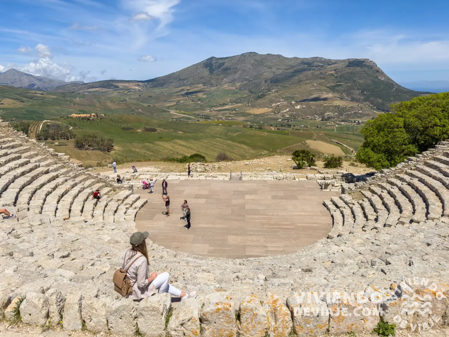 Teatro de Segesta en Sicilia