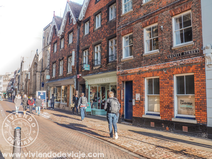 Qué hacer en Cambridge | Pasear por Trinity Street