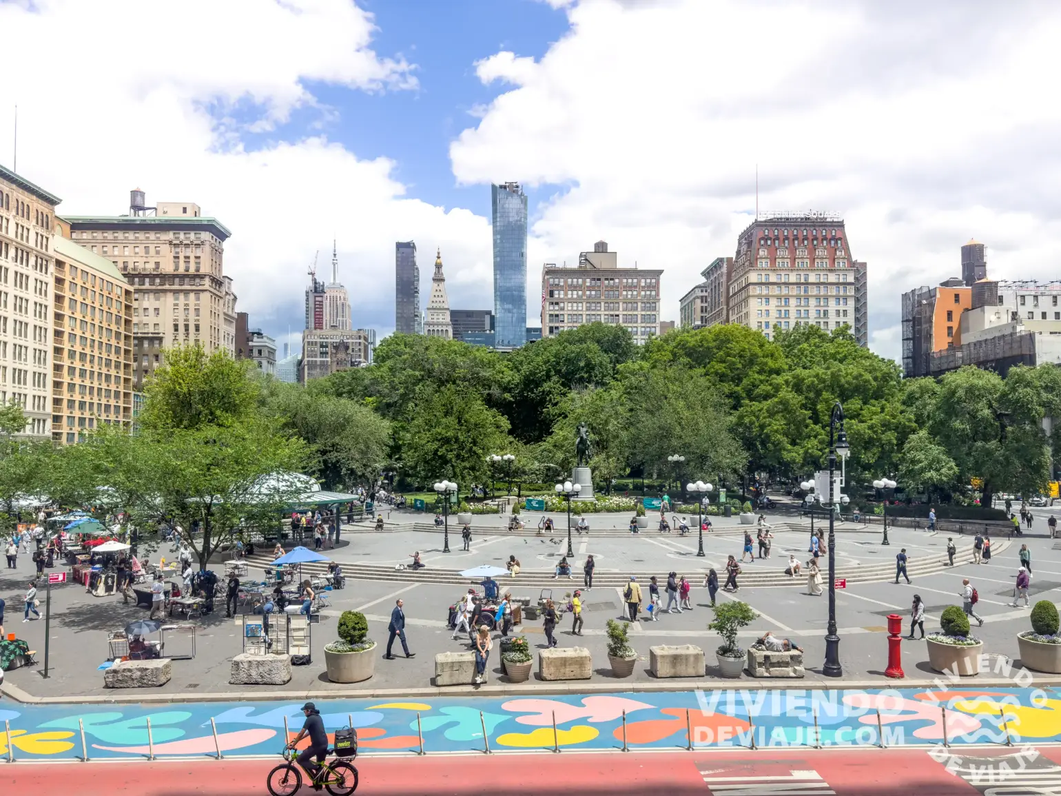 Union Square Park desde Whole Foods