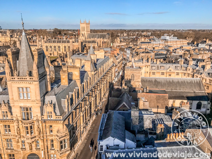 Vistas desde la iglesia Great St Mary's