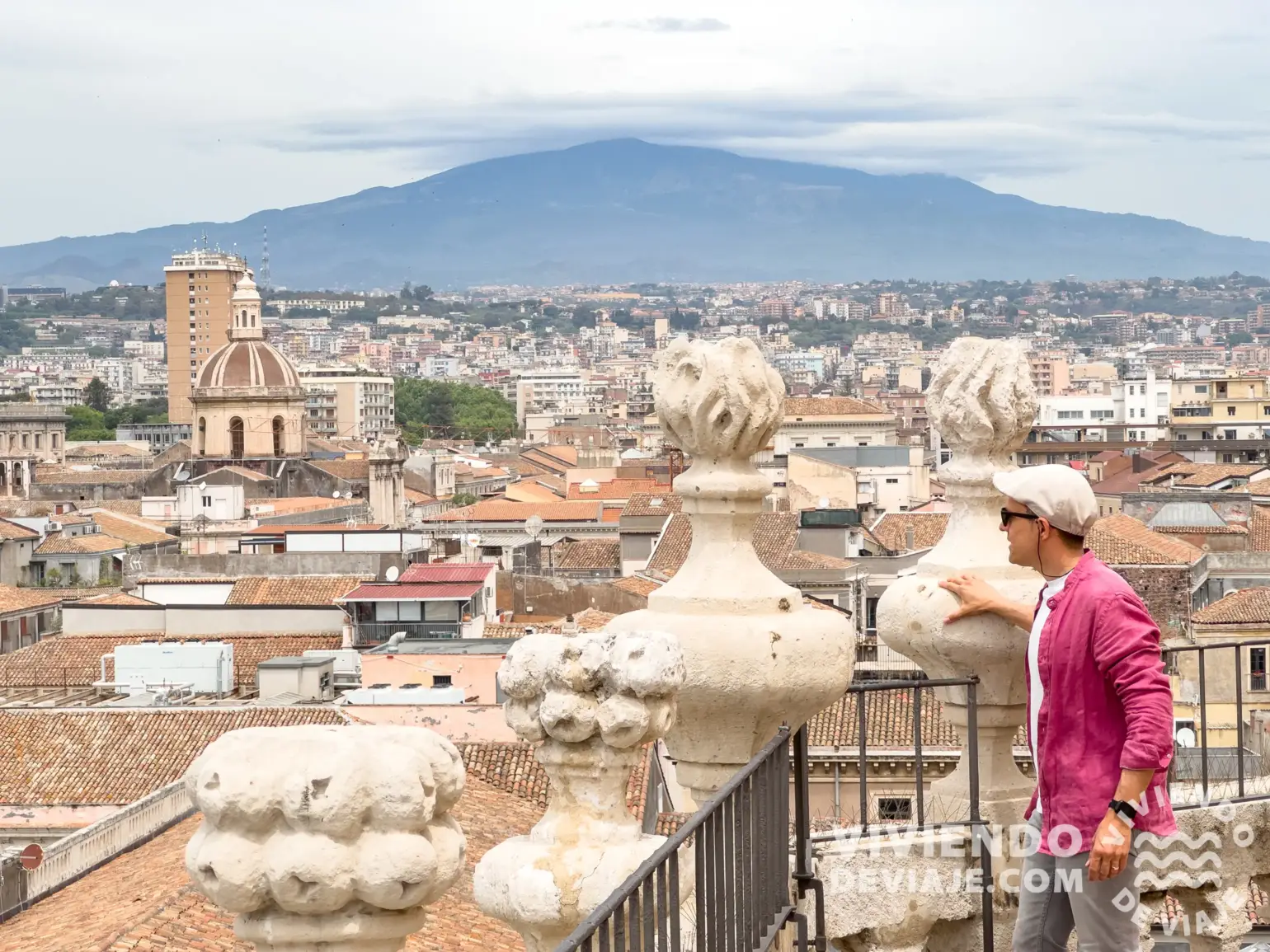 Vistas desde el mirador de la Iglesia della Badia di Sant'Agata